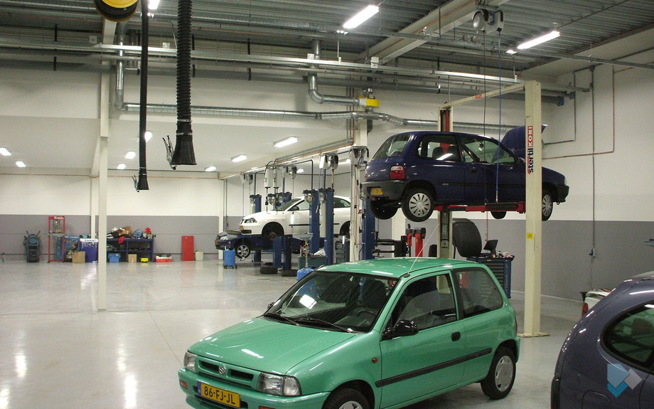 Werkplaats garage 