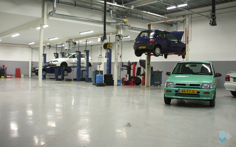 Werkplaats garage 