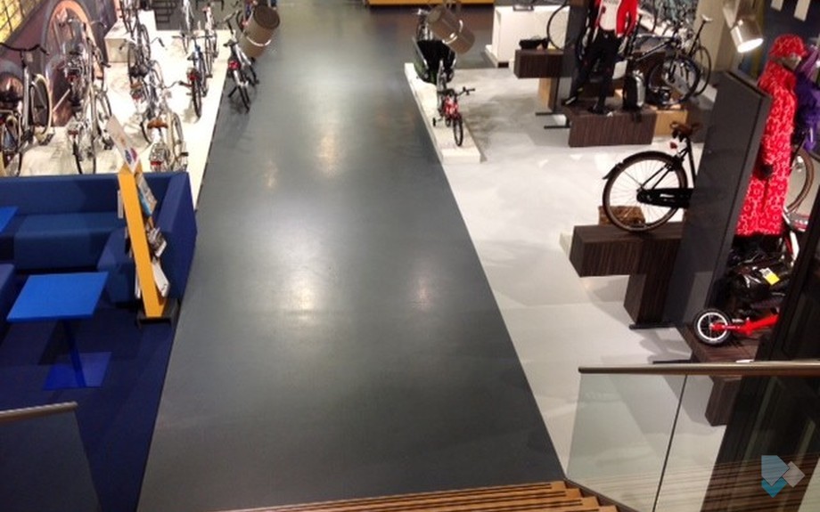 Retail Fietsenzaak, DIBA 115 Epoxy Coating